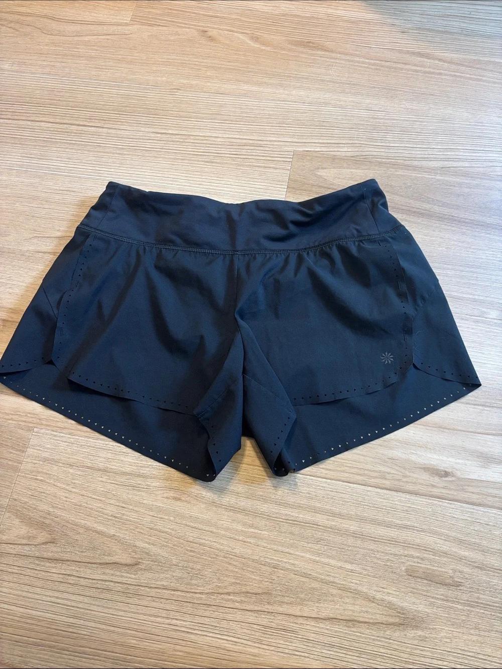 Athleta Black Athletic Running Shorts